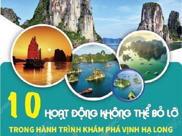 10 hoạt động không thể bỏ lỡ trong hành trình khám phá Vịnh Hạ Long