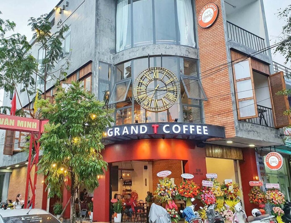 Grand T Coffee Da Nang – Điểm check-in lý tưởng cùng bạn bè
