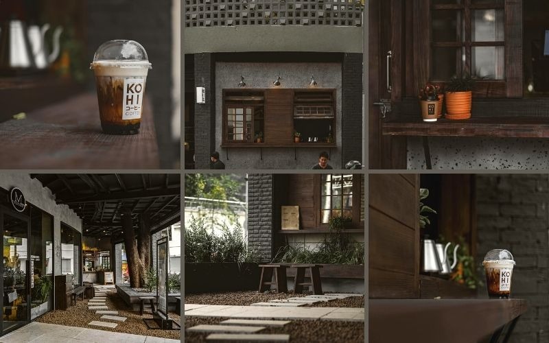 KOHI Café – Quán cà phê Quận 1 tông xám