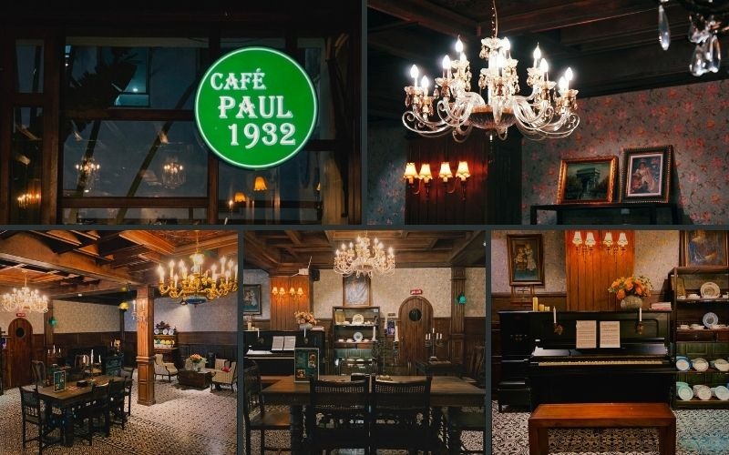 Cafe Paul 1932 – Quán cà phê Quận 1 phong cách châu Âu