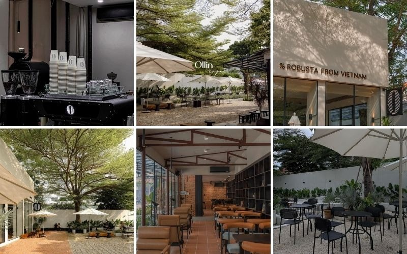 Olin Cafe: Sân xinh như Hàn Quốc