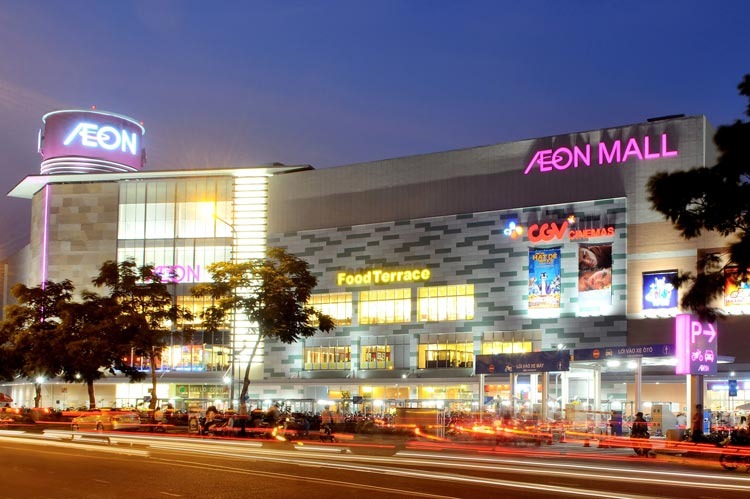 Trung tâm thương mại, siêu thị AEON Mall TP.HCM ở đâu?